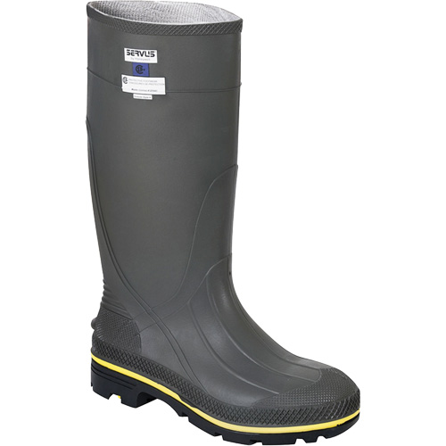 Bottes de s&eacute;curit&eacute; Pro, PVC, Embout Acier, Pointure 5 Toolneeds Inc.