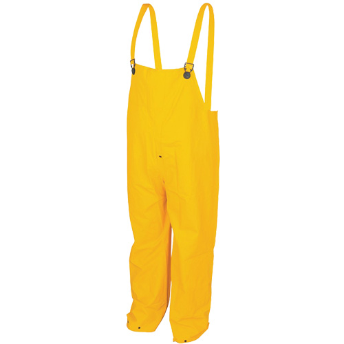 Classic Series Bib Rain Pants, Large, Polyester/PVC, Yellow Toolneeds Inc.