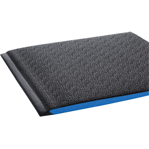 Wear-Bond Comfort-King Ergonomic Mats, Pebbled, 3' x 5' x 9/16", Black, Vinyl Foam Toolneeds Inc.