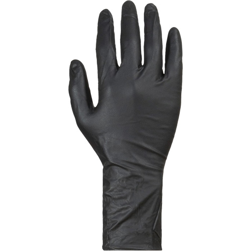Gants jetables KeepKleen, Petit, Nitrile, 8 mils, Sans poudre, Noir Toolneeds Inc.