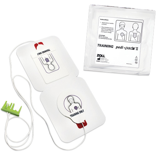 &eacute;lectrodes de formation Pedi Padz II, Zoll AED Plus Pour, Non m&eacute;dical Toolneeds Inc.