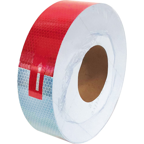 Conspicuity Tape, 2" W x 150' L, Red & White Toolneeds Inc.