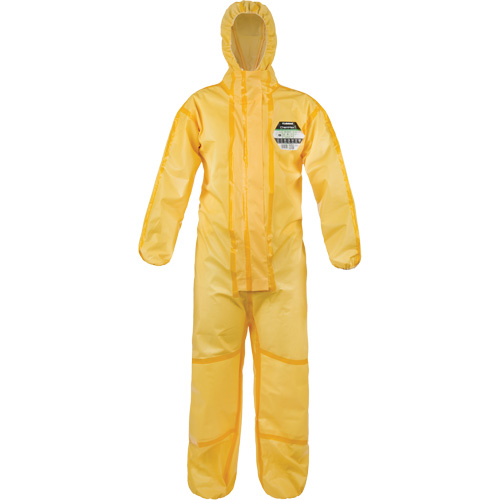 ChemMax&reg; 1 Coveralls, Polyethylene/Polypropylene, 4X-Large, Yellow Toolneeds Inc.