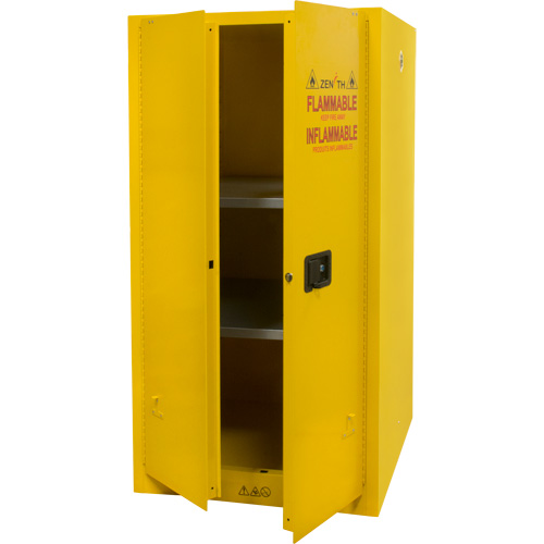 Armoire pour produits inflammables, 60 gal., 2 Porte(s), 34" La x 65" h x 34" p Toolneeds Inc.
