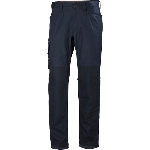 Pantalons d'entretien Oxford, Poly-coton, Bleu marin, Taille 30, Entrejambe 32 Toolneeds Inc.
