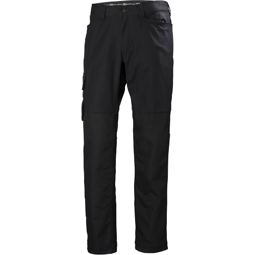 Pantalons d'entretien Oxford, Poly-coton, Noir, Taille 30, Entrejambe 32 Toolneeds Inc.