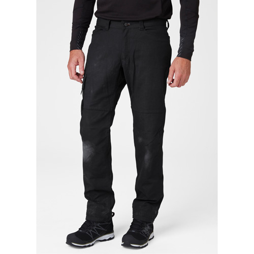 Pantalons d'entretien Oxford, Poly-coton, Noir, Taille 30, Entrejambe 32 Toolneeds Inc.