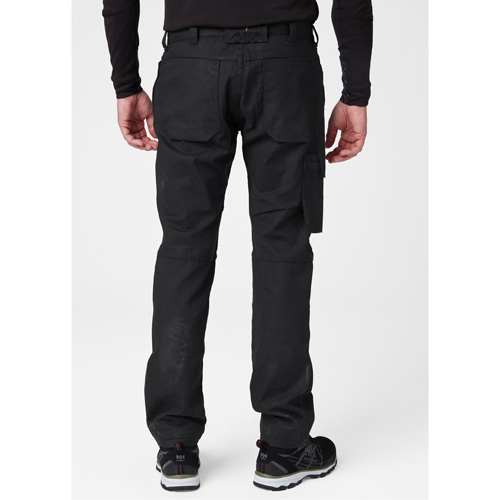Pantalons d'entretien Oxford, Poly-coton, Noir, Taille 30, Entrejambe 32 Toolneeds Inc.