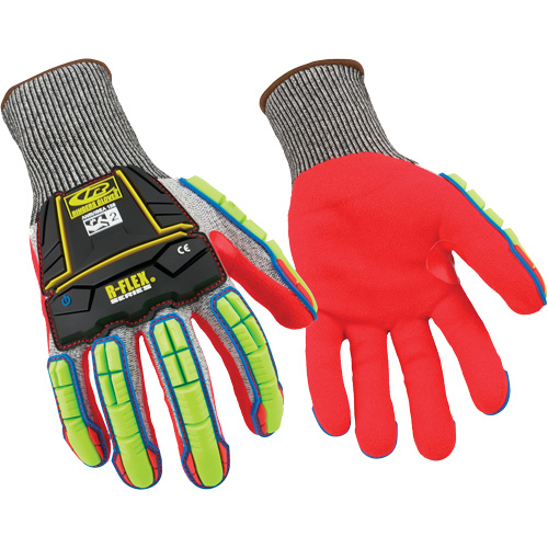 Gants r&eacute;sistants aux coupures 065, Taille T-petit/7, Calibre 13, Rev&ecirc;tement Nitrile, Enveloppe en PEHP, ANSI/ISEA 105 niveau 4 Toolneeds Inc.