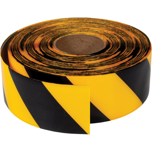 ArmorStripe&reg; Ultra Durable Floor Tape, 3" x 100', PVC, Black and Yellow Toolneeds Inc.