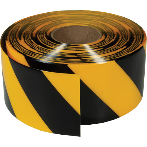 ArmorStripe&reg; Ultra Durable Floor Tape, 4" x 100', PVC, Black and Yellow Toolneeds Inc.