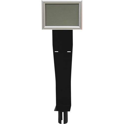 Sign & Dispenser Holder for Crowd Control Post, Black Toolneeds Inc.