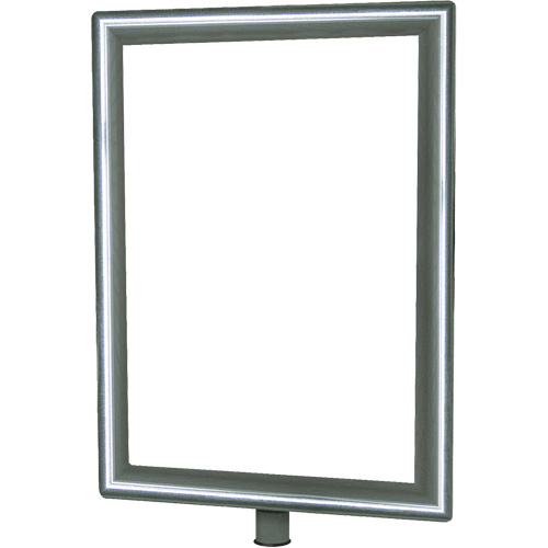 Porte-enseigne vertical robuste pour montant classique, Chrome poli Toolneeds Inc.
