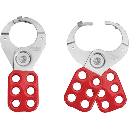 Tabbed Steel Lockout Hasp, Red Toolneeds Inc.