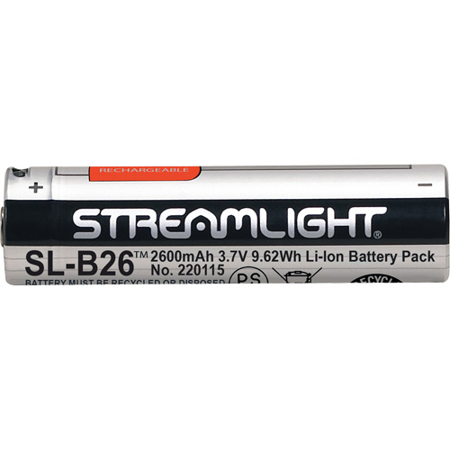 SL-B26&reg; Rechargeable USB Battery Pack, 18650, 3.7 V Toolneeds Inc.