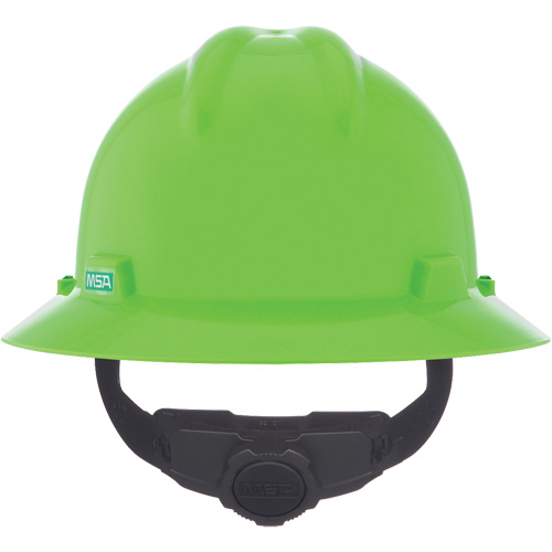 V-Gard&reg; Slotted Full-Brim Hardhat, CSA Type 1, Ratchet Suspension, Non-Vented Toolneeds Inc.