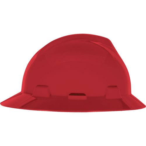 Casque de s&eacute;curit&eacute; &agrave; fente et bordure compl&egrave;te V-Gard, Suspension &agrave; douille, Non ventil&eacute; Toolneeds Inc.