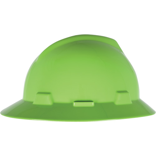 V-Gard&reg; Slotted Full-Brim Hardhat, Pinlock Suspension, Non-Vented Toolneeds Inc.