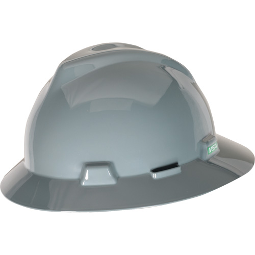 V-Gard&reg; Slotted Full-Brim Hardhat, Pinlock Suspension, Non-Vented Toolneeds Inc.