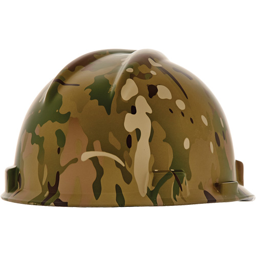 Casque de s&eacute;curit&eacute; Hydro Dip V-Gard, R&eacute;pond aux normes CSA type 1, Suspension Rochet, Non ventil&eacute; Toolneeds Inc.