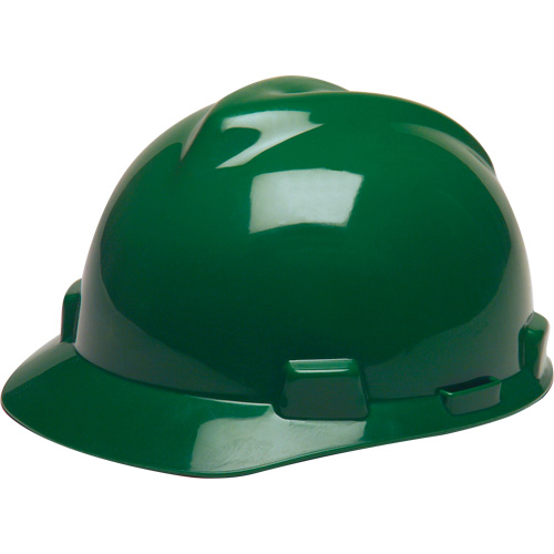 V-Gard&reg; GREEN Slotted Hard Hat, CSA Type 1, Ratchet Suspension Toolneeds Inc.