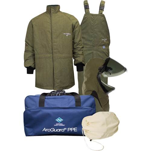 Arcguard Revolite Medium Arc Flash Suit Kit with Lift Front Hood, 40 cal/cm² Toolneeds Inc.