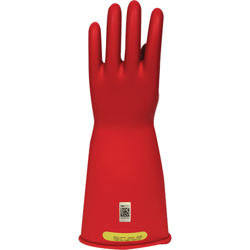 Arcguard Rubber Voltage Gloves, Size 8, 10" L Toolneeds Inc.