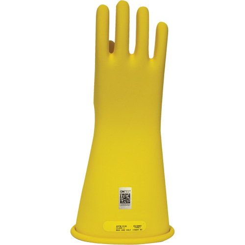 Arcguard Rubber Voltage Gloves, Size 8, 10" L Toolneeds Inc.