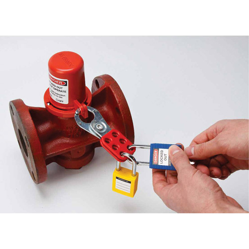 Housse de s&eacute;curit&eacute; pour fontaine et dispositif de cadenassage pour robinet &agrave; tournant, Ensemble Vanne/Robinet &agrave; eau Toolneeds Inc.