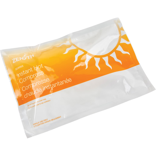 Instant Compress, Hot, Single Use, 6" x 9" Toolneeds Inc.