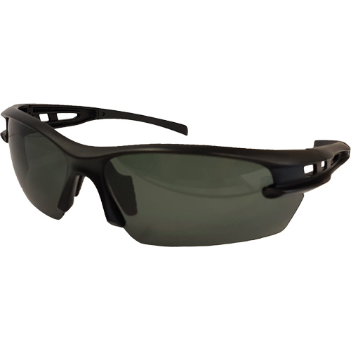 Lunettes de s&eacute;curit&eacute; Mango, Lentille Gris, Polaris&eacute;, R&eacute;pond ou surpasse la norme CSA Z94.3 Toolneeds Inc.