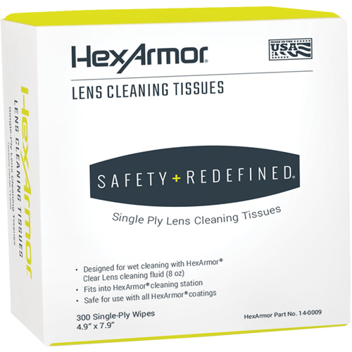 Lens Cleaning Tissues, 4.9" x 7.9", 300 /Pkg. Toolneeds Inc.