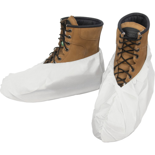 Shoe Covers, One Size, Microporous, White Toolneeds Inc.