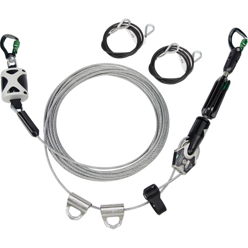 Temporary Horizontal Lifeline, Galvanized Cable Toolneeds Inc.