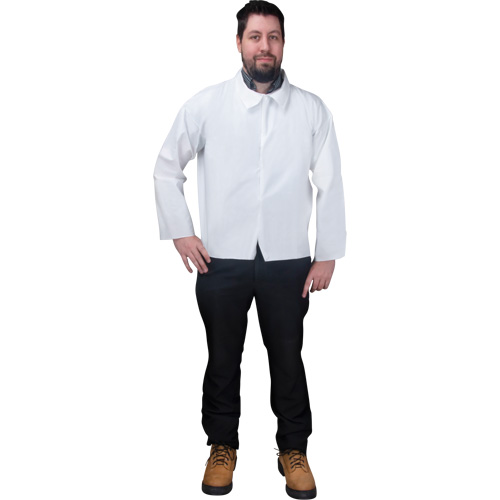 Chemise jetable, Microporeux, Petit, Blanc Toolneeds Inc.