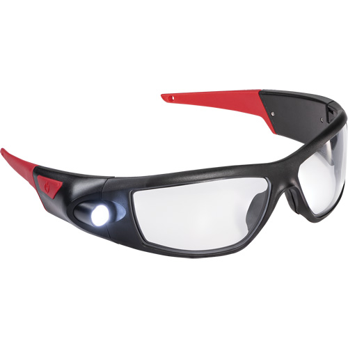Lunettes de s&eacute;curit&eacute; &agrave; faisceau d'inspection rechargeable SPG400, Lentille Transparent, ANSI Z87+ Toolneeds Inc.