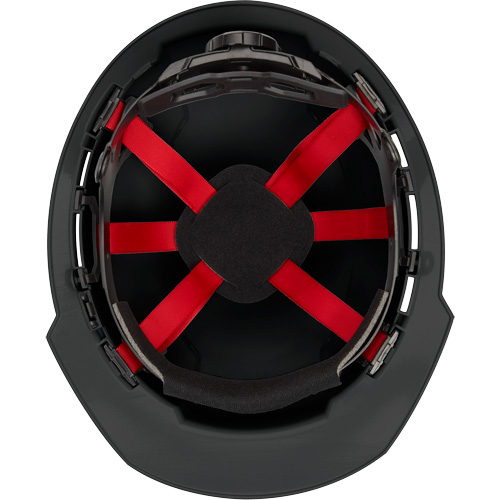 Casque de s&eacute;curit&eacute; &agrave; bordure avant, R&eacute;pond aux normes CSA type 1, Suspension Rochet, Ventil&eacute; Toolneeds Inc.