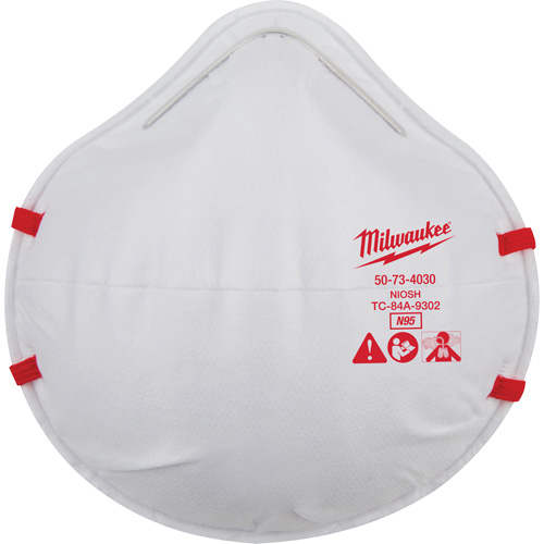 Disposable Respirator, N95, NIOSH Certified, One Size Toolneeds Inc.
