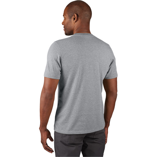 Hybrid Work Tee Shirt, Men's, Small, Grey Toolneeds Inc.