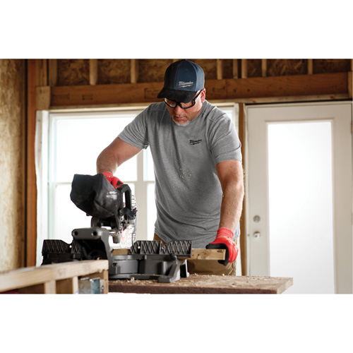 Hybrid Work Tee Shirt, Men's, Small, Grey Toolneeds Inc.