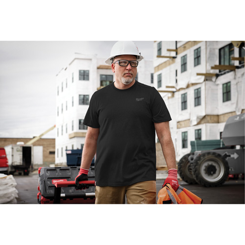 Hybrid Work Tee Shirt, Men's, Small, Black Toolneeds Inc.