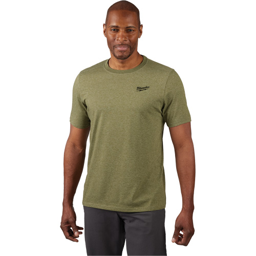 Hybrid Work Tee Shirt, Men's, Small, Green Toolneeds Inc.