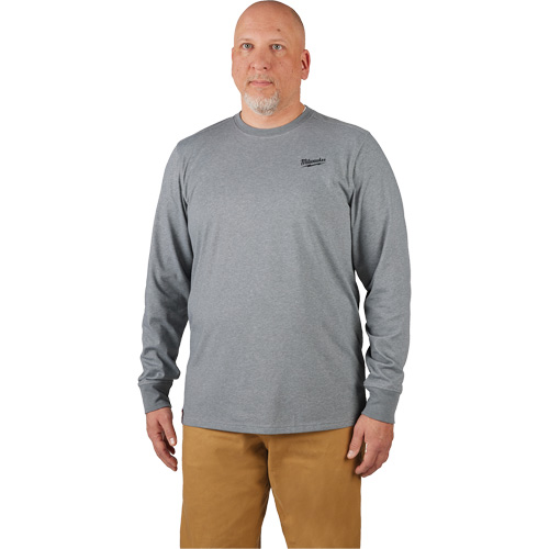 Hybrid Work Tee Shirt, Men's, Small, Grey Toolneeds Inc.