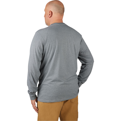 Hybrid Work Tee Shirt, Men's, Small, Grey Toolneeds Inc.