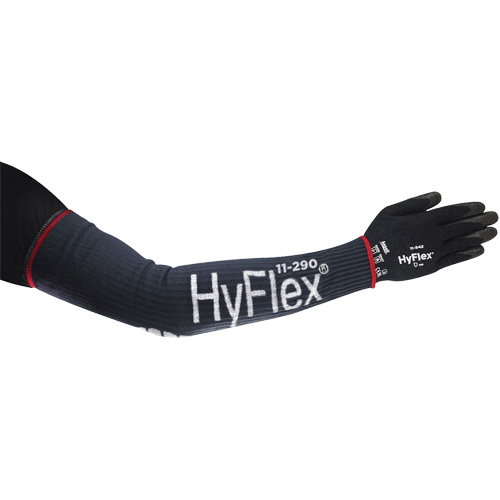 HyFlex&reg; Wide High Cut Compression Sleeve, 18", Kevlar&reg;/Polyamide/Spandex/Stainless Steel, Blue Toolneeds Inc.