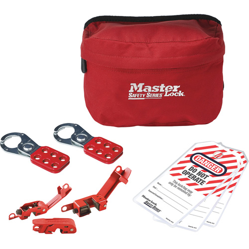 Trousse de cadenassage de base sans cadenas, Ensemble &eacute;lectrique, 8 composants compris Toolneeds Inc.