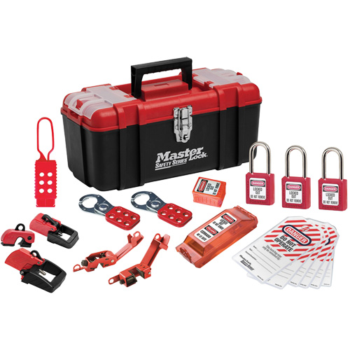 Basic Lockout Kit with Zenex Thermoplastic Locks, Electrical Kit, 20 Components Toolneeds Inc.