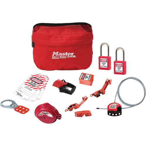 Standard Lockout Kit with Zenex Thermoplastic Locks, Electrical/Valve Kit, 14 Components Toolneeds Inc.