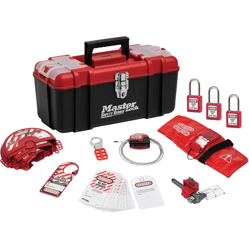 Standard Lockout Kit with Zenex Thermoplastic Locks, Valve Kit, 13 Components Toolneeds Inc.
