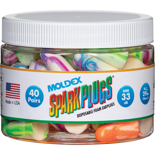 SparkPlugs Earplugs, Bulk - Canister Toolneeds Inc.